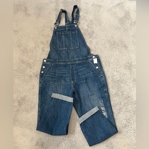 Gap Cropped Jean overalls